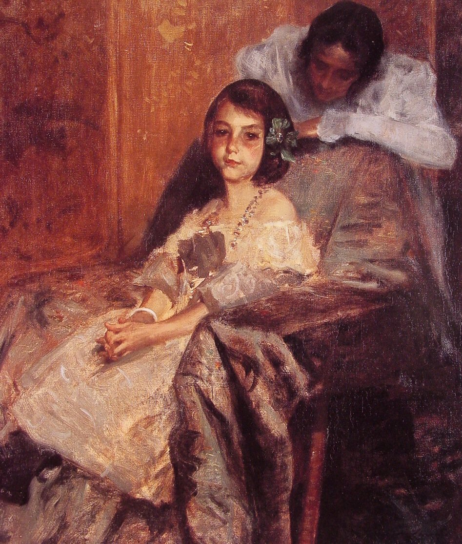 Dorothy a její sestra od William Merritt Chase