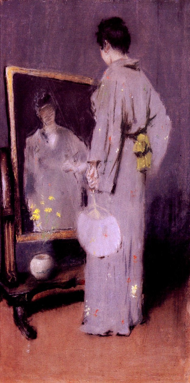 Dělat z ní toaletu od William Merritt Chase