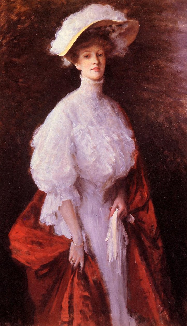 Portrét slečny Frances od William Merritt Chase