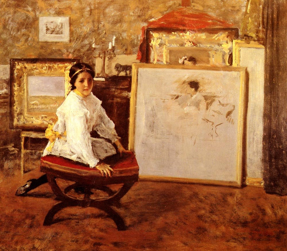 Mluvil jsi se mnou? od William Merritt Chase