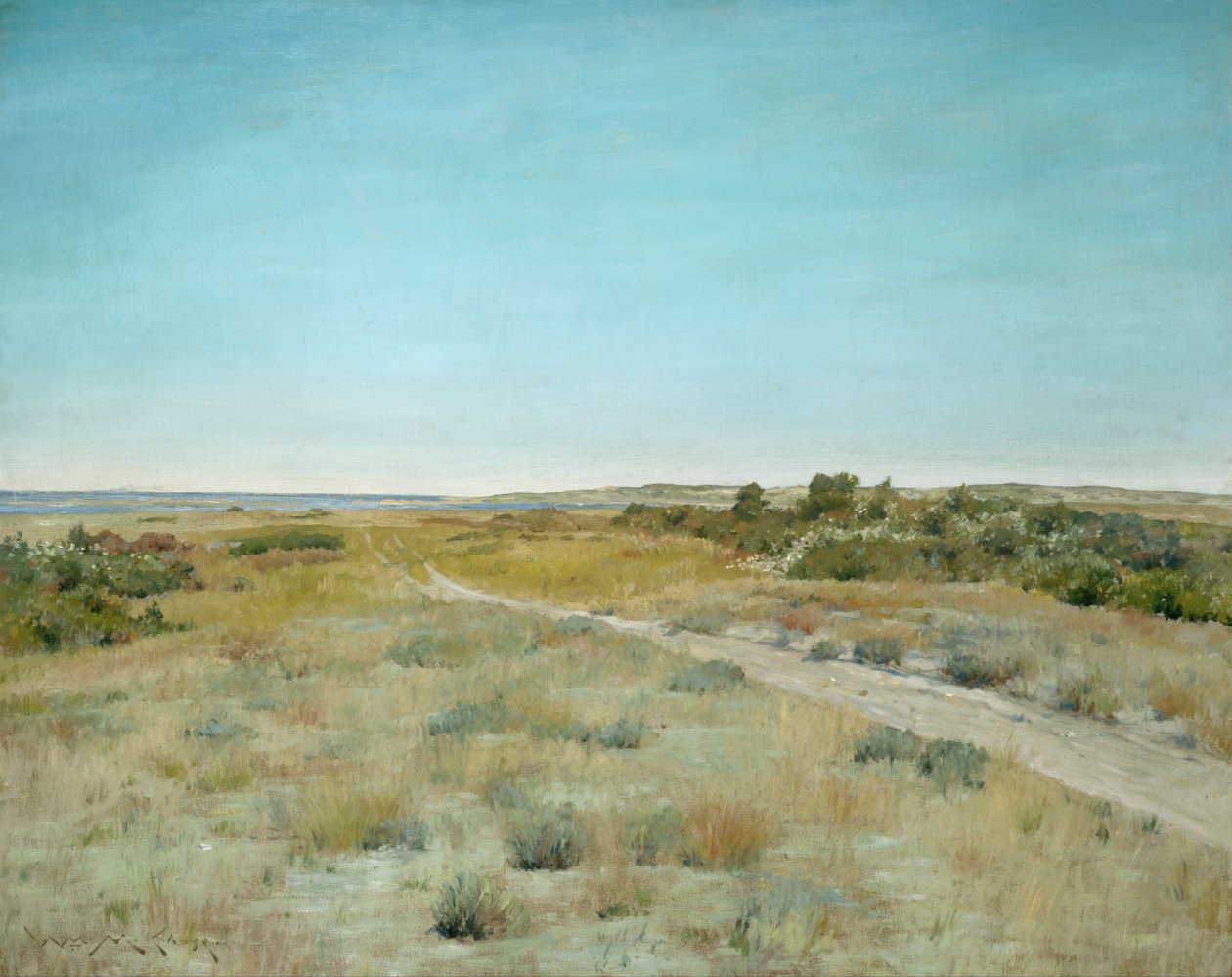 První dotek podzimu od William Merritt Chase