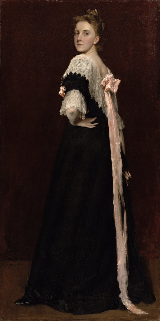 Lydia Field Emmet, kolem roku 1892 od William Merritt Chase
