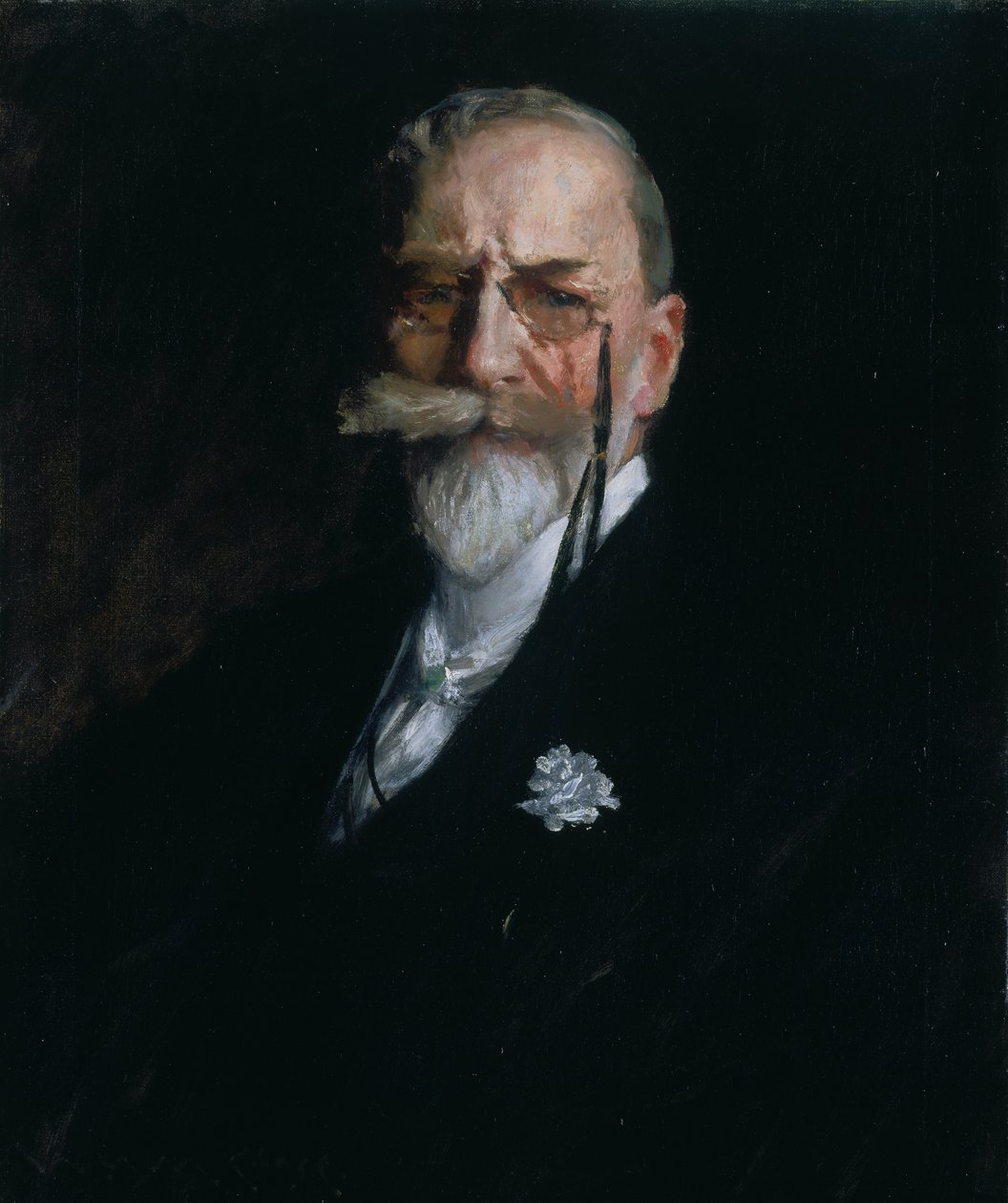 Autoportrét, kolem roku 1914 od William Merritt Chase
