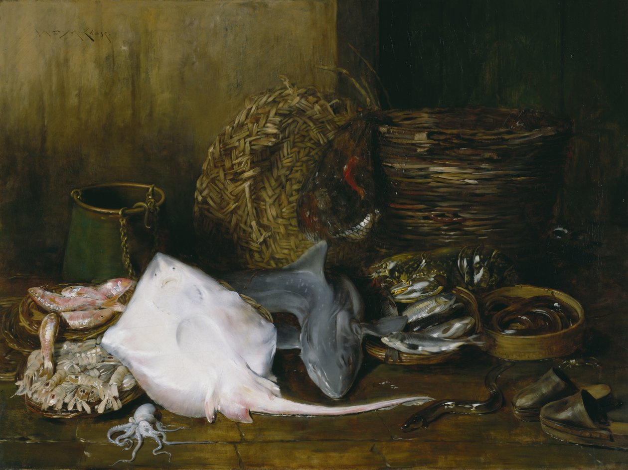 Výnos vod, 1878 od William Merritt Chase