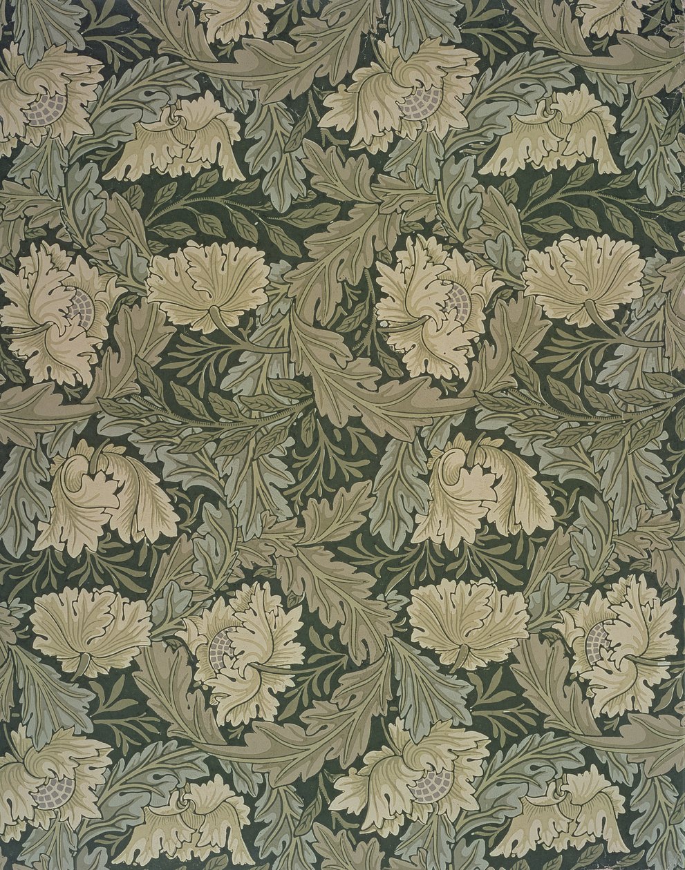 Návrh tapety "Lea", 1885 od William Morris