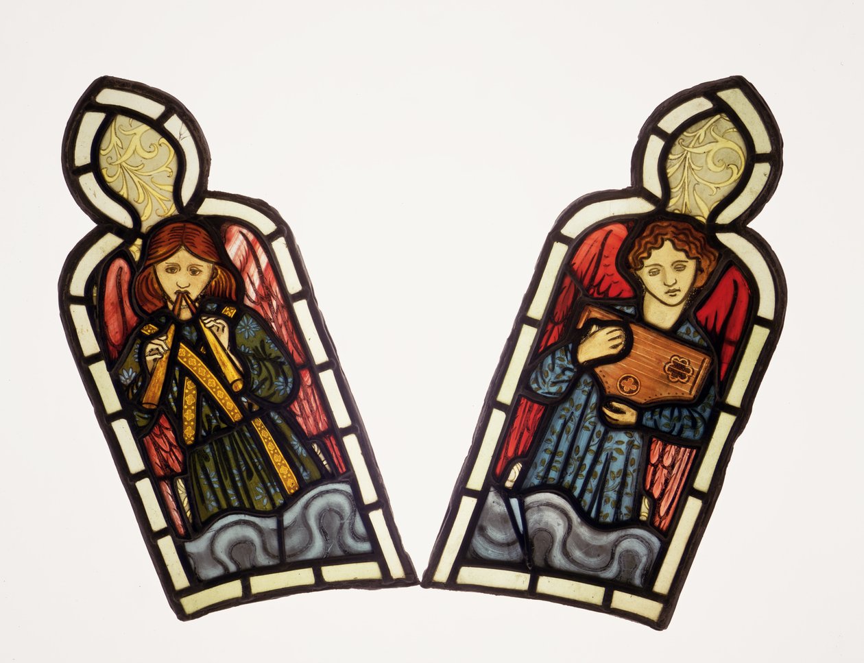 Design pro barevné sklo od William Morris