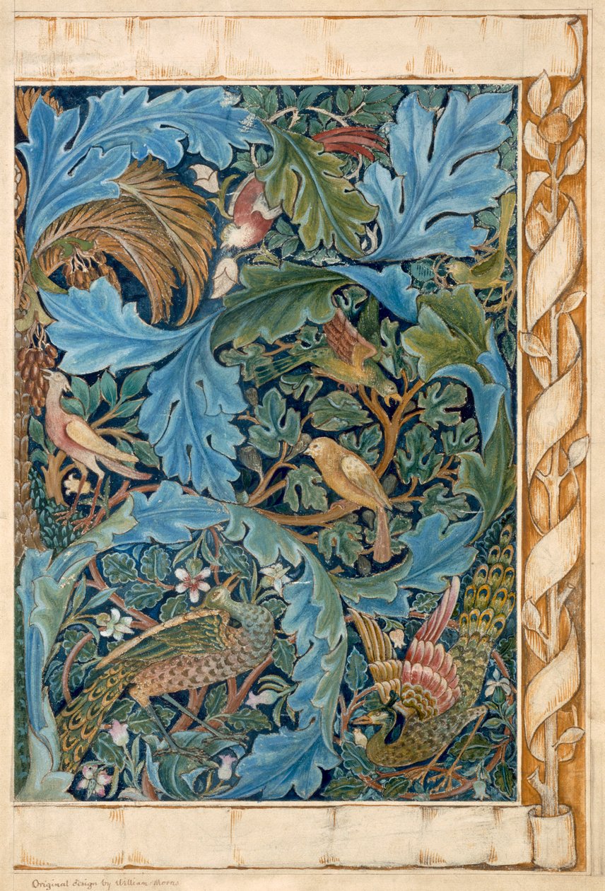 Design pro gobelín od William Morris