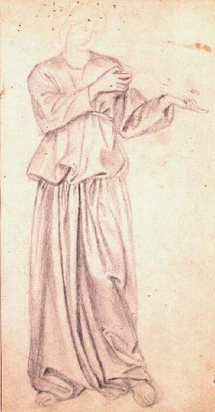 Mladá žena s loutnou od William Morris