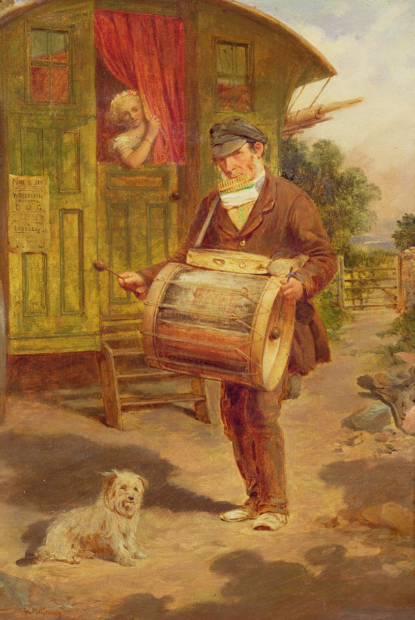 Cikánská karavana od William Mulready