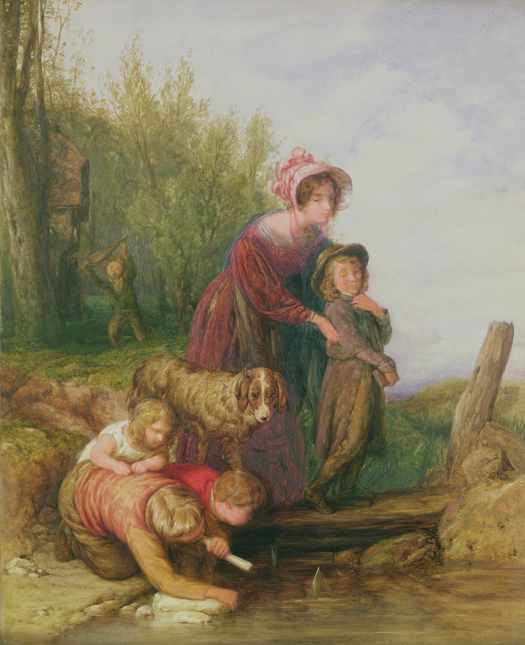 Plachtění zápas od William Mulready
