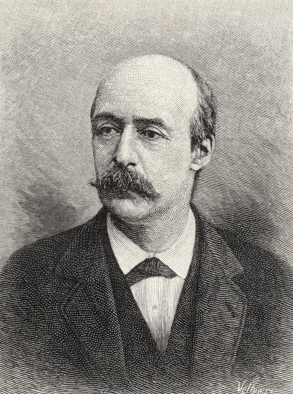 Alexander Emanuel Agassiz, vyrytý z fotografie Notmana, z „The Century Illustrated Monthly Magazine“, květen až říjen, 1883 od William Notman