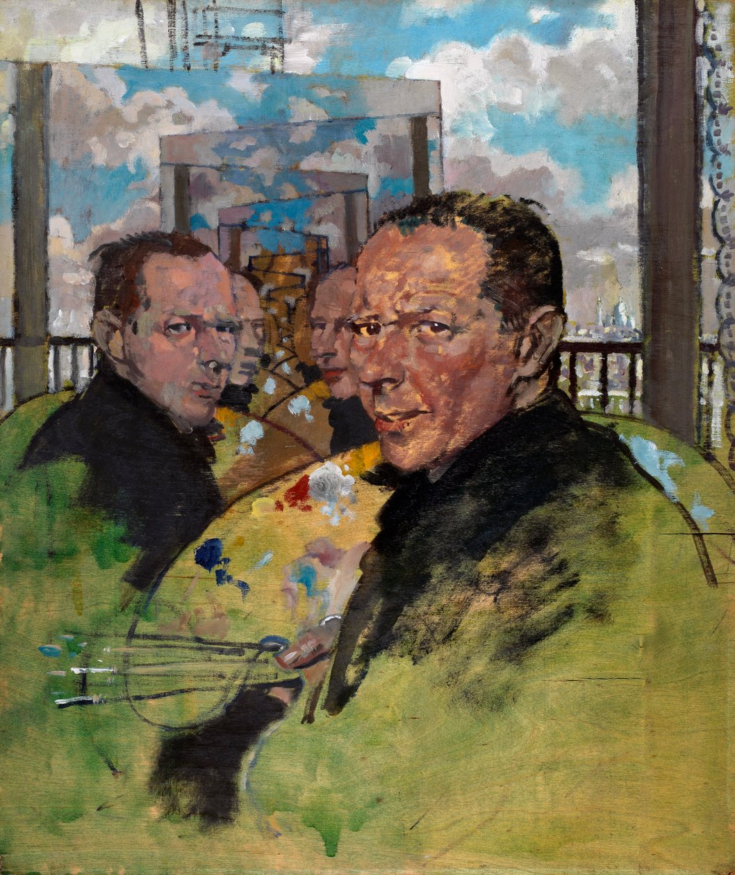 Autoportrét, kolem roku 1924 od William Orpen