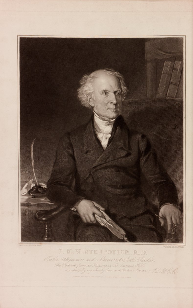 Thomas Masterman Winterbottom od William Overend Geller