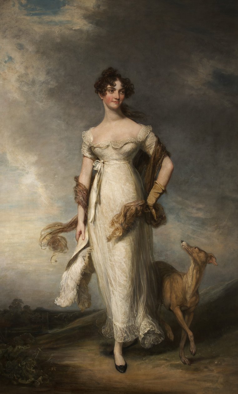 Georgiana Maria, Lady Leicester od William Owen