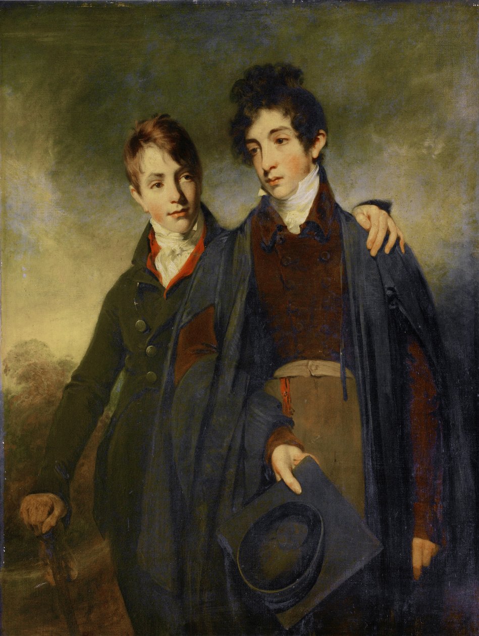 John Soane Junior a George Soane, 1805 od William Owen