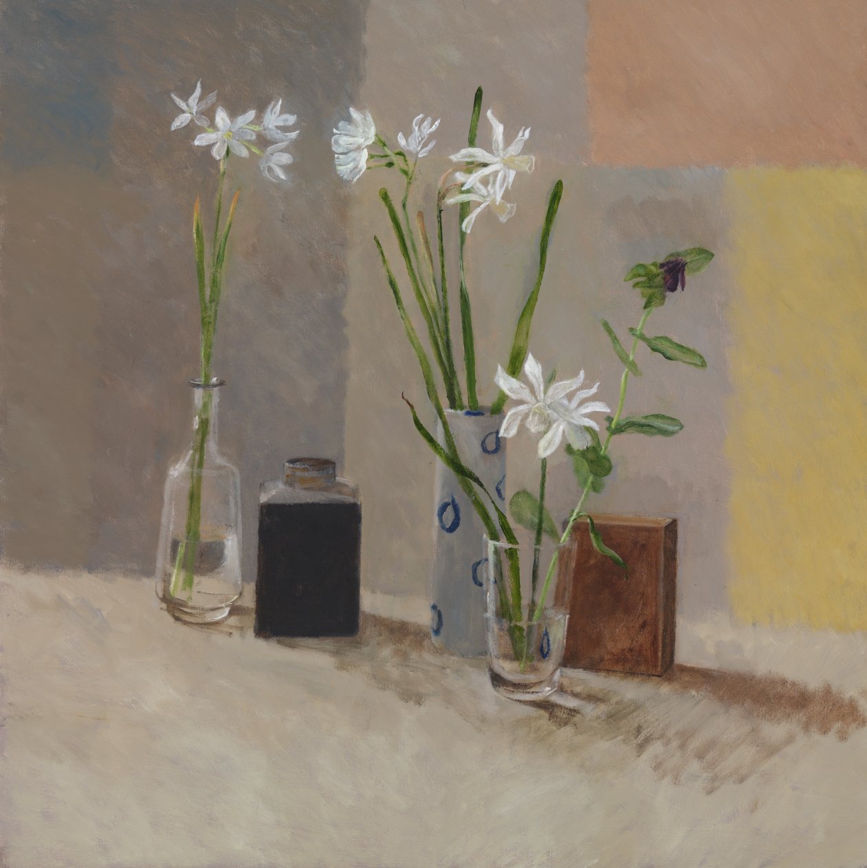 Černá a modrá, 2014 od William Packer