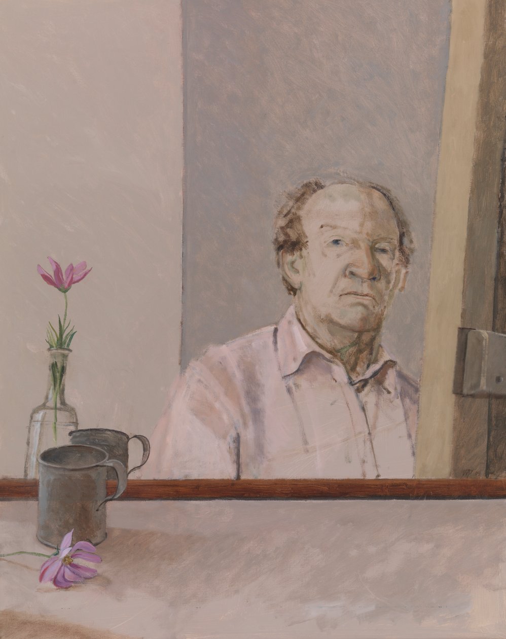 Autoportrét s hrnkem, 2009 od William Packer