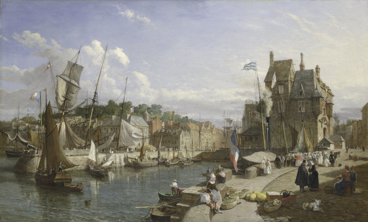 Honfleur od William Parrott