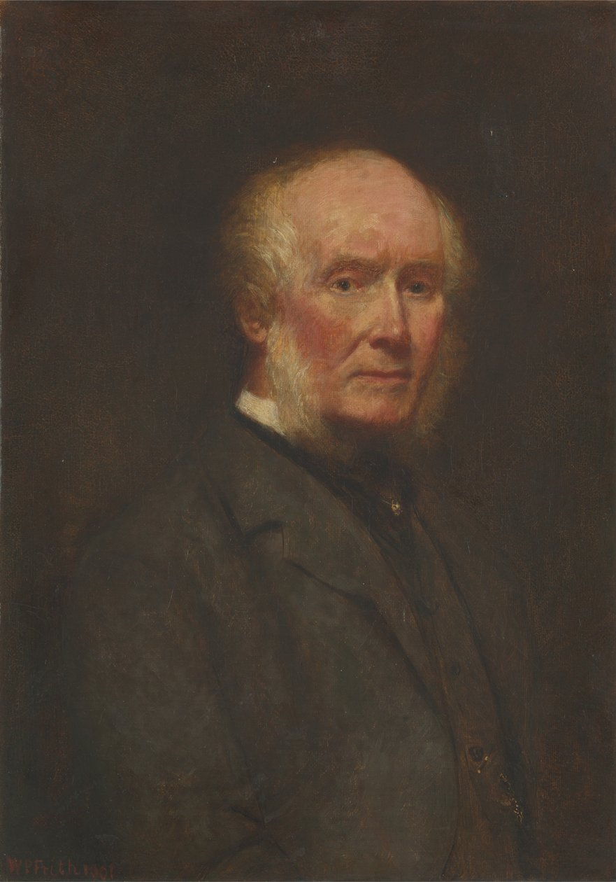 Autoportrét ve věku 83 let od William Powell Frith