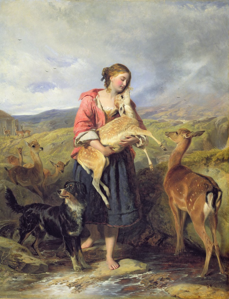 Kolouch mazlíčka, 1860 od William Powell Frith