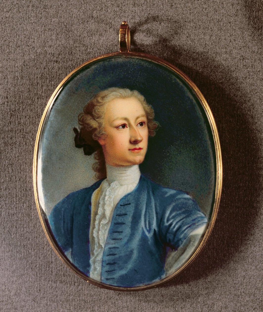 Pan Newsham, 1736 (toaleta na smaltu) od William Prewitt