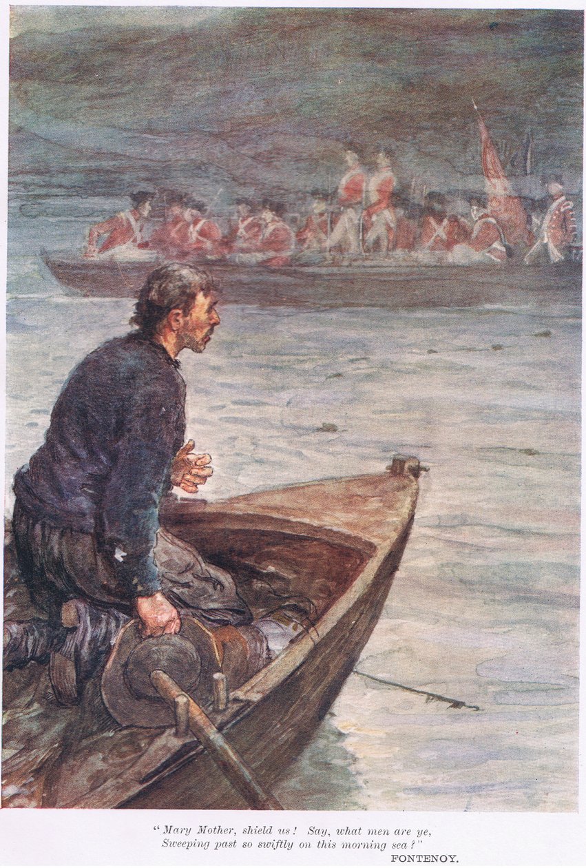 Fontenoy: Maria, matko, chraň nás! Řekněte, co jste za muže. od William Rainey