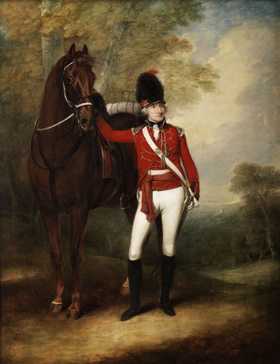 Portrét plukovníka Charlese Herriese (1745–1819) od William Redmore Bigg