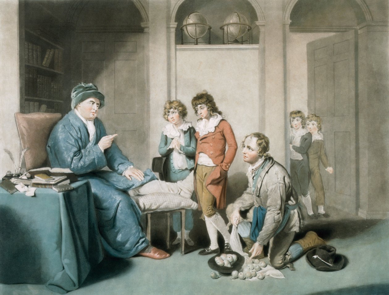 The Truants, vyrytý William Ward (1766-1826) od William Redmore Bigg
