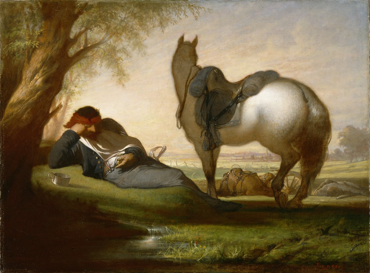 Scéna občanské války, c.1870-71 od William Rimmer