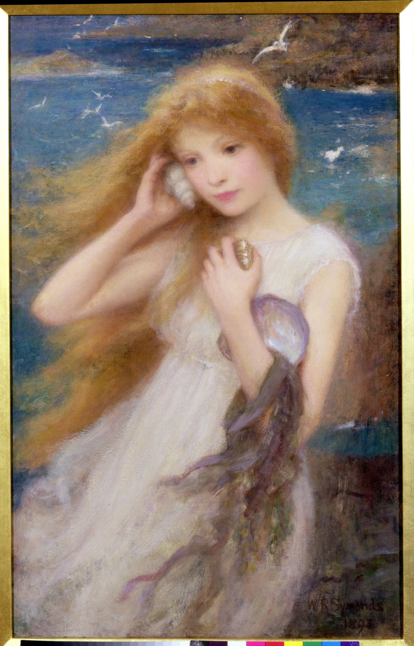 Mořská víla, 1893 od William Robert Symonds