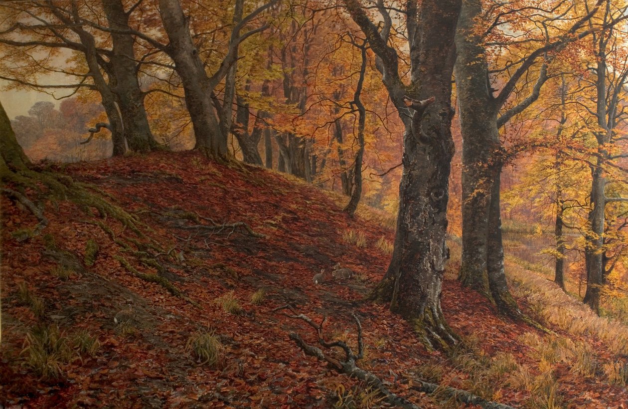 At the Fall of Leaf, Arundel Park, Sussex od William Samuel Jay