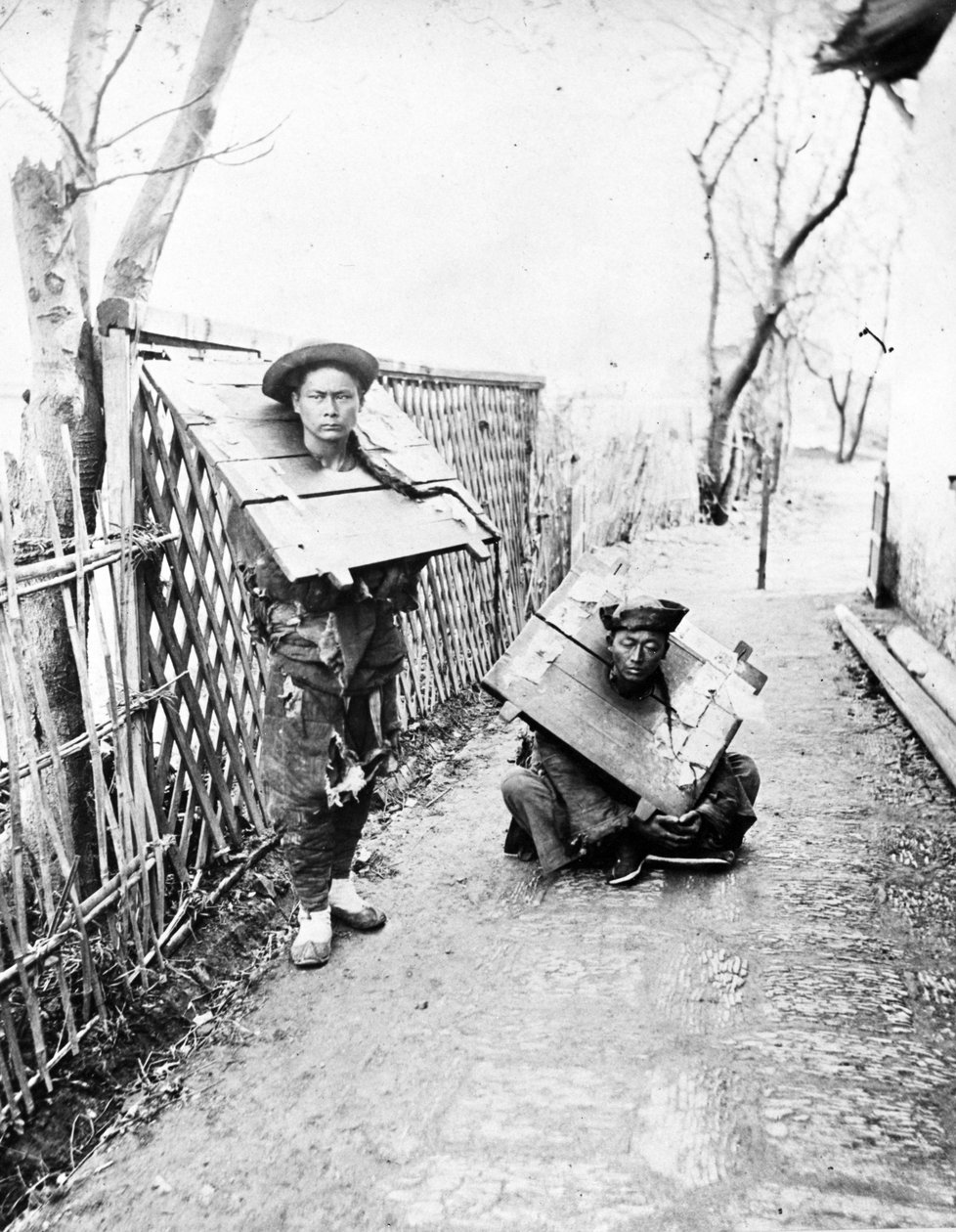 Čínští zajatci, kolem roku 1880 od William Saunders