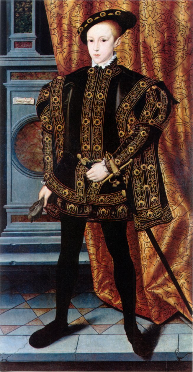 Edward VI Anglie od William Scrots