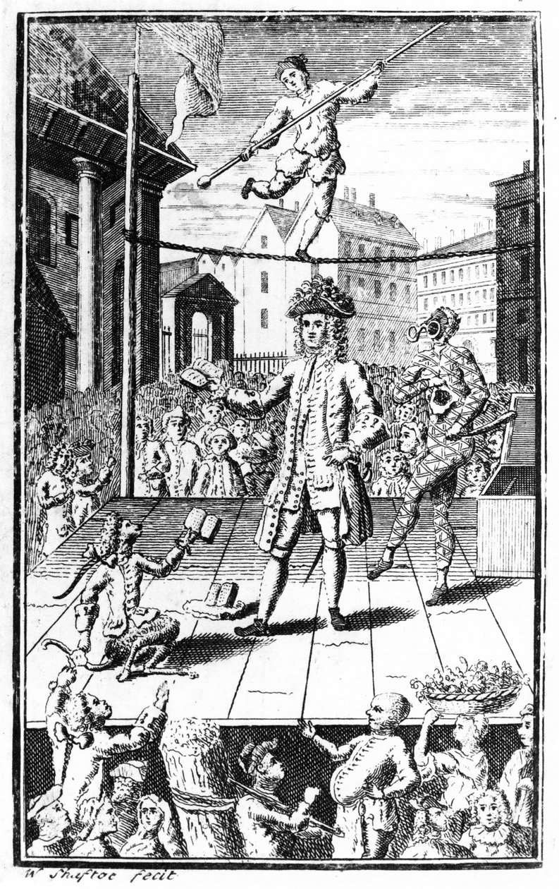 Satira Dr. Rocka, kolem roku 1740 od William Shaftoe