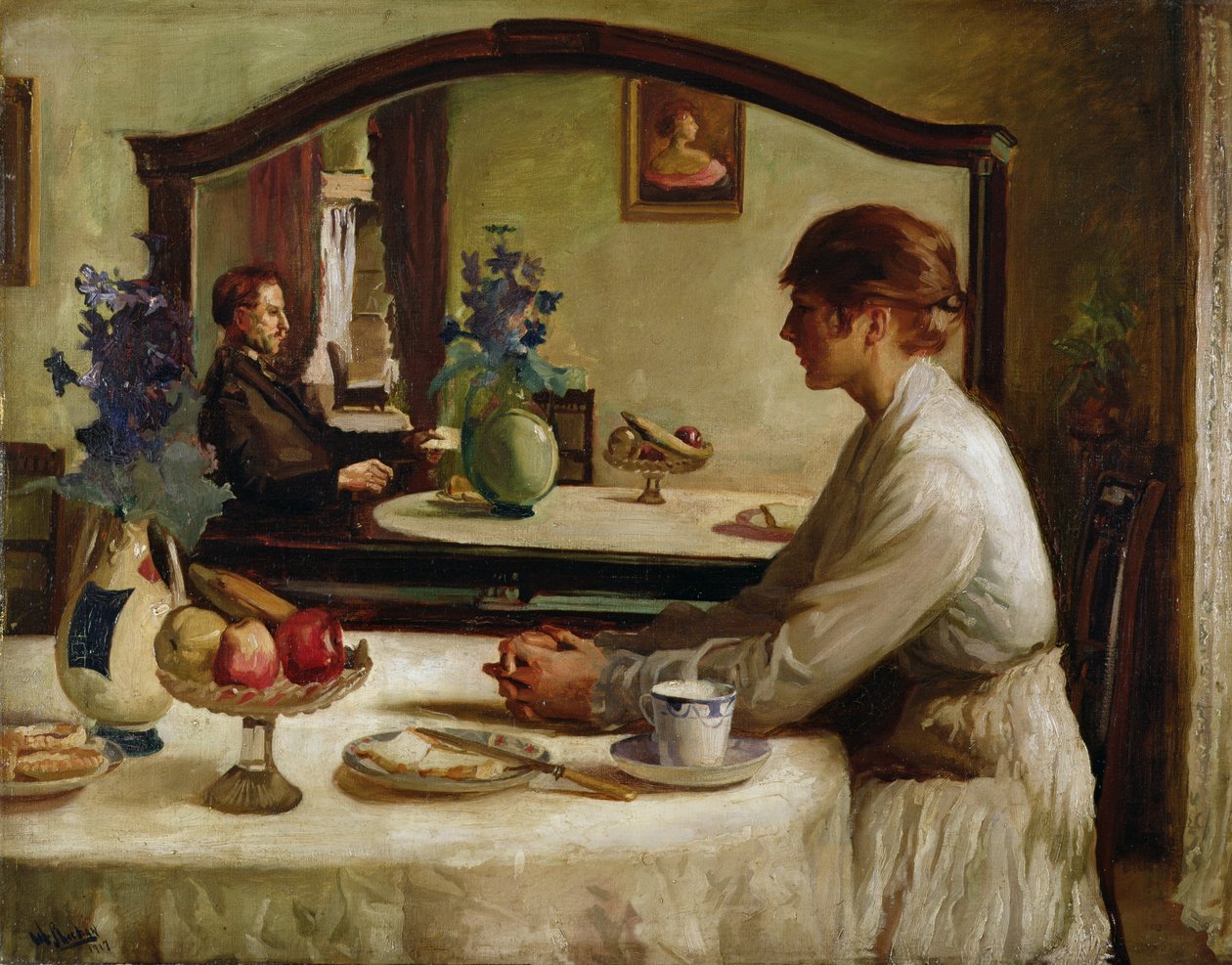 Konzultace, 1917 od William Sheehan