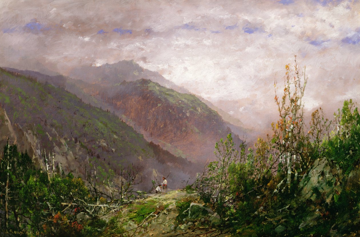 Scéna v Bílých horách, c.1860-70 od William Sonntag