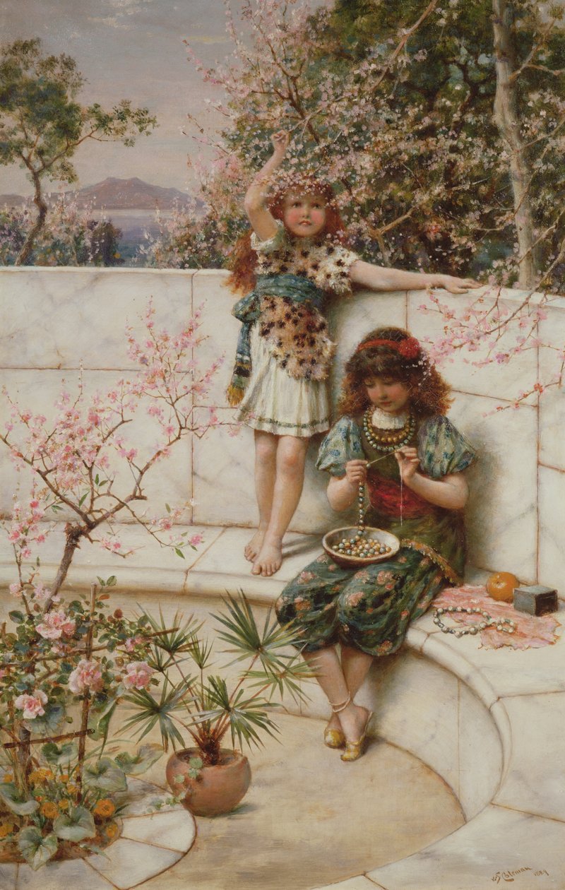 Předjarní květ, 1889 od William Stephen Coleman