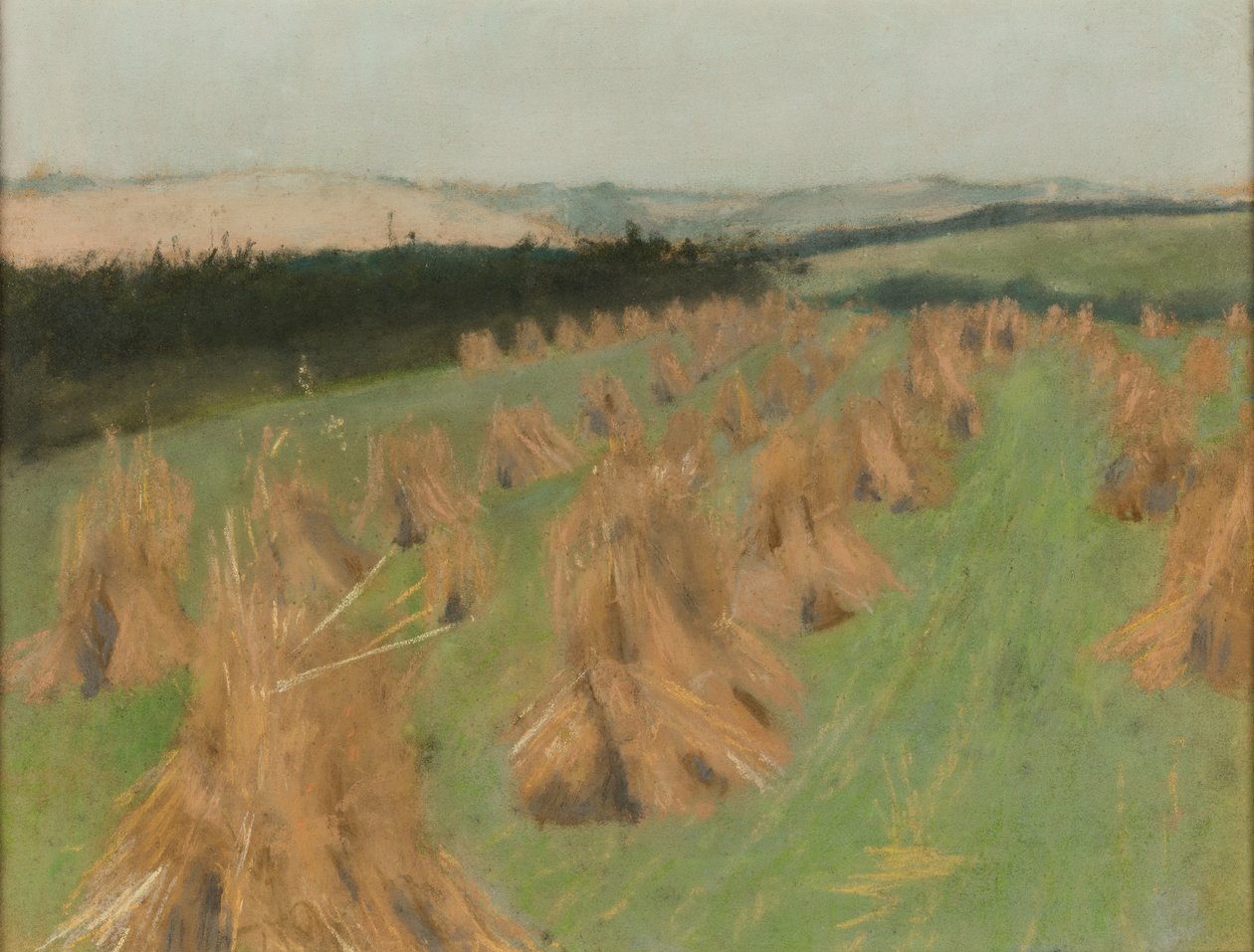 Obilné pole od William Edward Stott