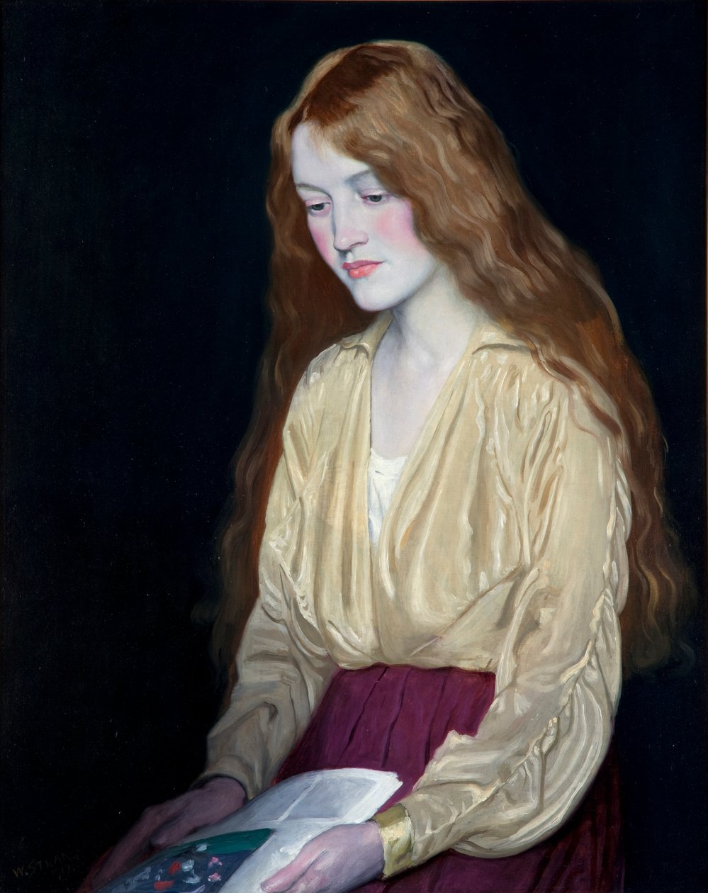 Cynthia, 1917 od William Strang