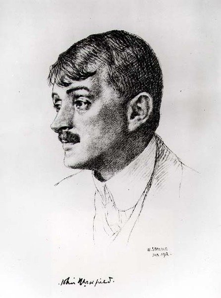John Masefield (1878-1967), 1912 od William Strang