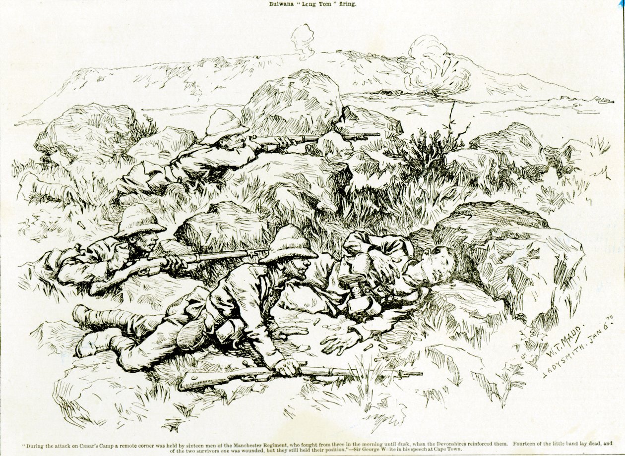 Bulwana Long Tom Fire od William T. Maud