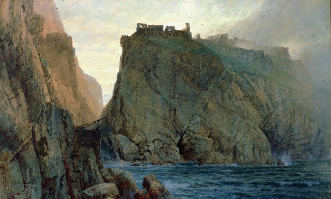 Tintagel na cornwallském pobřeží od William Trost Richards