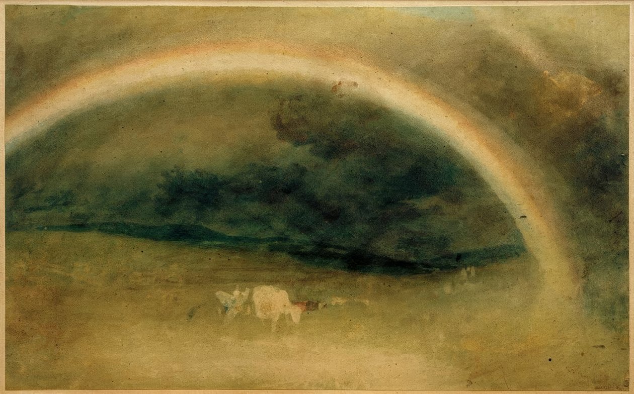 Duha s dobytkem od Joseph Mallord William Turner