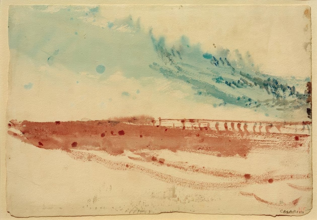 Úsek písků (?) od Joseph Mallord William Turner