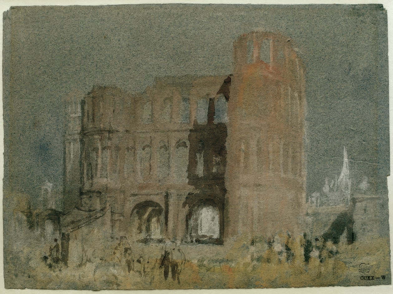 Die Porta Nigra, Trier od Joseph Mallord William Turner