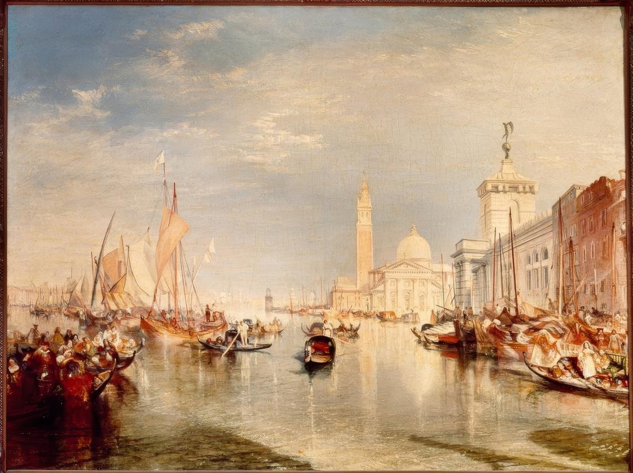 Celnice a San Giorgio Maggiore od Joseph Mallord William Turner