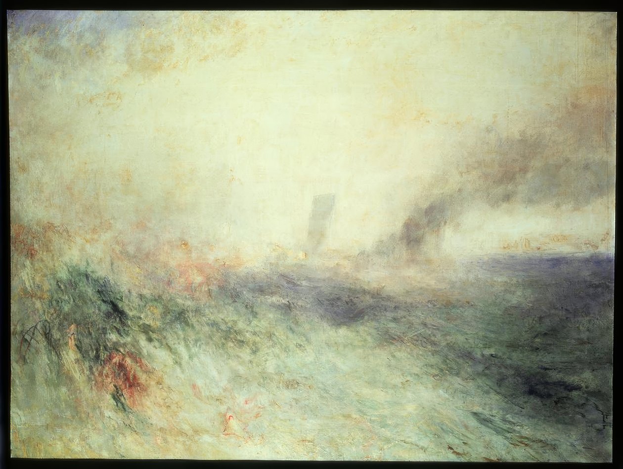 Přímořská krajina: Folkestone od Joseph Mallord William Turner