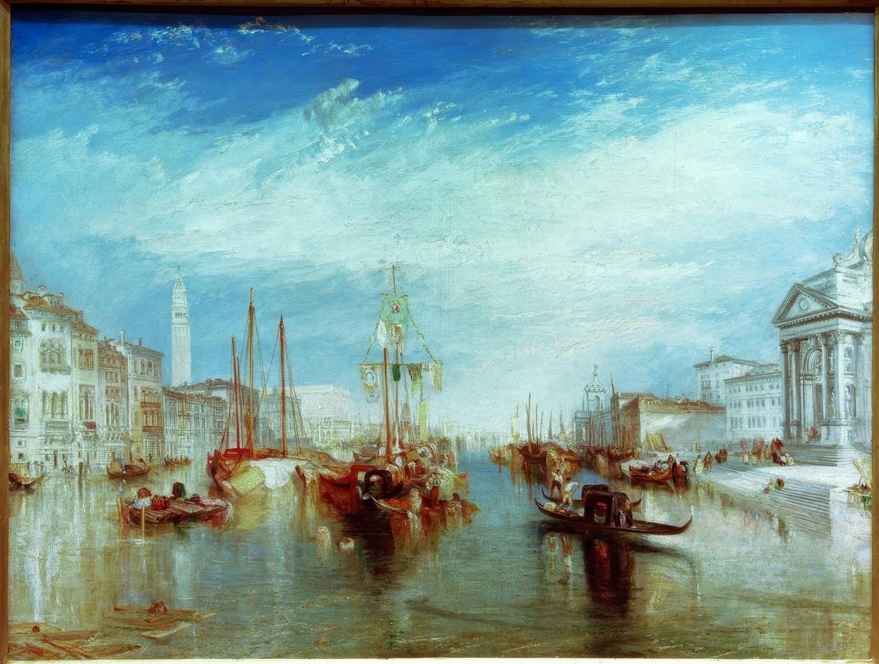 Benátky, z verandy Madonna della Salute od Joseph Mallord William Turner