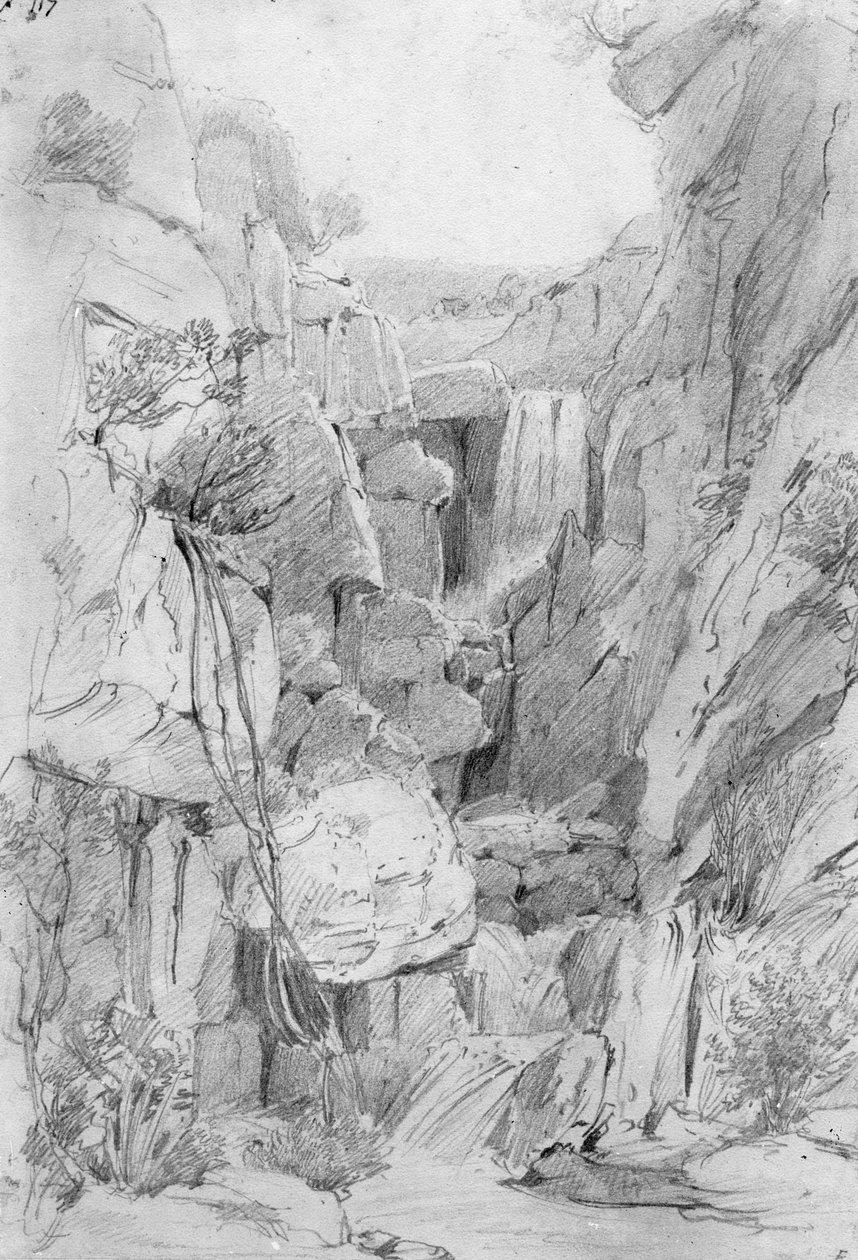 Kloof na Stolové hoře, 1801 od William Westall