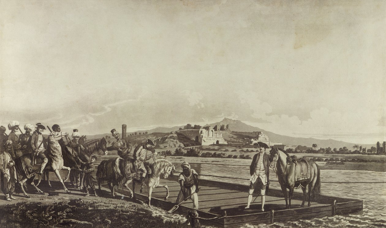 Pohledy v Levantě: Divadlo v Milétu, 1780 (lept a akvatinta) od William after Pars
